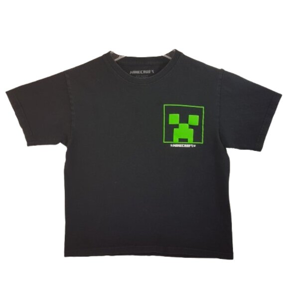 MINECRAFT Tee Shirt Unisex Kids Small US S Time to Mine Video Game Boys Girls - Picture 1 of 16